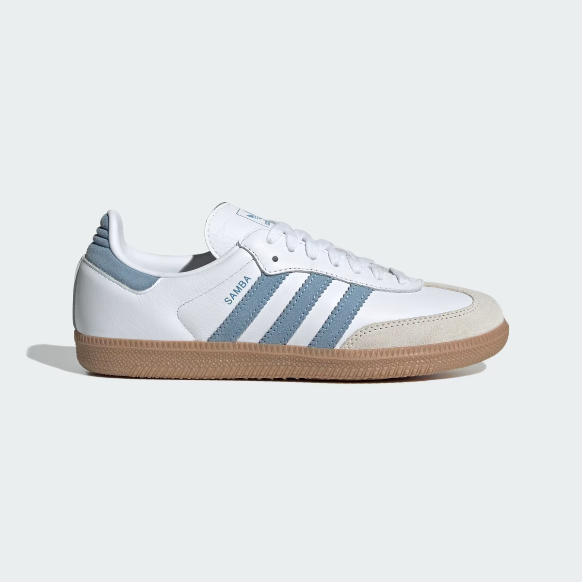 adidas Samba ホワイト 水色　スニーカー KITH × adidas Samba OG 