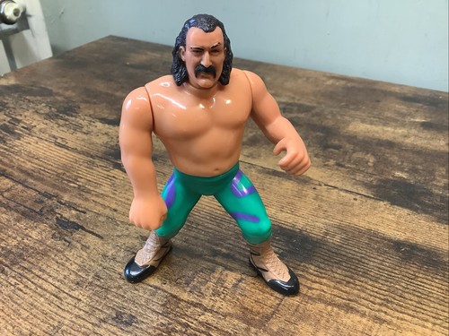 WWF Figure Jake The Snake Roberts Vintage 1990 Wre...