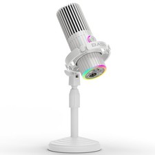 USB/XLR Dynamic Microphone for Podcasting, Live Streaming, Gaming Recording w...