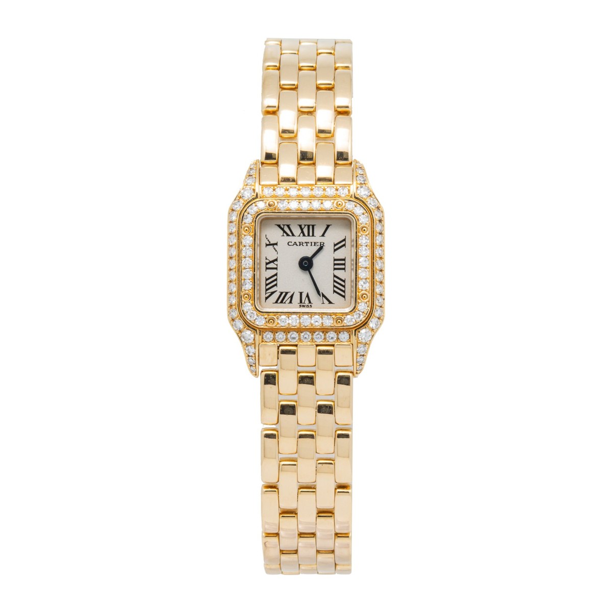Cartier Panthere Mini 2360 WF3141B9 18k YG Factory Diamond Ladies