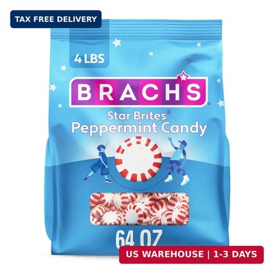 Brach's Star Brites Peppermint Individually Wrapped Made Peppermint 64oz 360ct