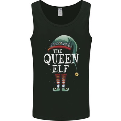 The Queen Elfe Lustig Weihnachten Herren Tanktop