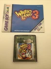 Wario Land 3, Nintendo Gameboy Color, Cartridge & Manual, Authentic & Tested