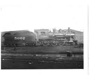 Photo of Illinois Central Railroad of Steam Locomotive 5002