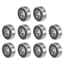 10 PCS 1616-2RS Deep Groove Ball Bearings 1/2x1-1/8x3/8 Inch Z2 Double