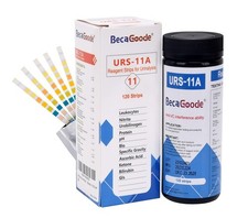 120 PCS Urine Rapid Test Strips 11 Parameters UTI Liver Kidney Function Kit