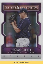 2014 Elite Extra Edition Status Purple Die-Cut /150 Keaton Steele #91 READ 0c6
