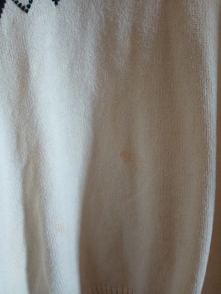 OSCAR DE LA RENTA MEN'S SWEATSHIRT SIZE XLARGE-TALL 100% COTTON PRE-OWNED - Image 4 of 4