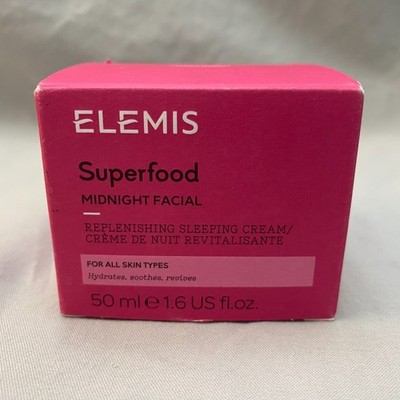 Elemis Superfood Midnight Facial by Elemis, 1.6oz Replenishing Sleeping Cream