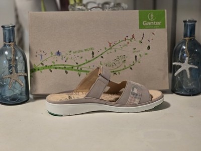 Ganter Gina G Size 6 Tan Leather Sandals