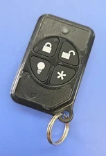 Micro 4-Button KEYLESS Remote ALARM Transmitter FOB B4Z-931-KEYFOB - TESTED