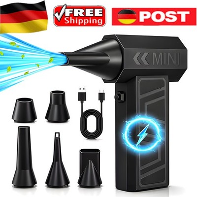 Akku Gebläse Turbogebläse Luftgebläse Turbo Jet Fan Lüfter Jet Bläser 130000RPM