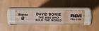 David Bowie - The Man Who Sold The World 8 track tape - Tested — photo 3