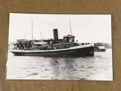 Vintage Postcard - Old Great Lakes Tugboat - 3.5'' x 5.5''