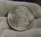 1921 US Morgan Silver Dollar $1 Unc