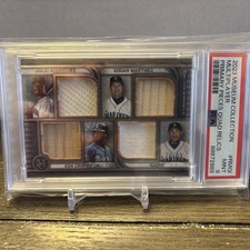 2023 Museum Collection 24/99 Ichiro/Griffey Jr/Martinez/Rodríguez Quad Relic
