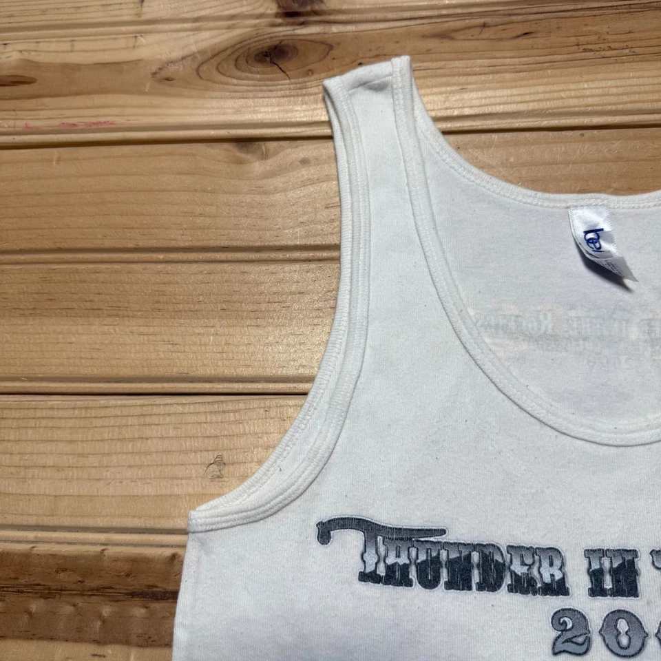 Y2K 2006 Thunder In The Rockies Loveland Colorado Tank Top Women's - Size XL - Image 3 of 4