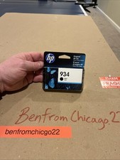 Genuine HP 934 Black Ink Cartridge / Expired April 2023 Brande New Sealed OEM