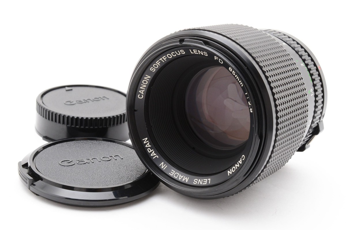 Exc+3] Canon New FD NFD 85mm f/2.8 Soft focus MF Lens from