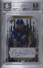 2016-17 SPx Black Out Auto 10/10 Pat LaFontaine #BO-PL BGS 8.5 Auto HOF b9t