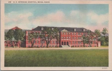 Postcard US Veteran's Hospital Boise Idaho ID 