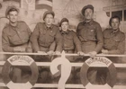 WW2 British Army Soldiers Photo Ship Normandie Faux Backdrop Military