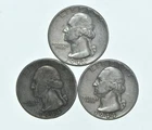 TOUGH 1944 1942 1944 Washington Quarter 90% Silver Lot *771