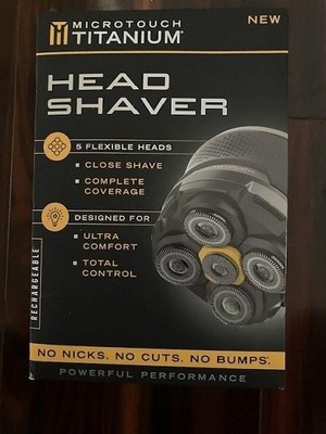 Mircotouch Titanium Head Shaver - 5 Heads