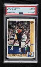 1991-92 Upper Deck Dale Davis #409 PSA 8 e3v