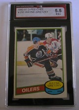 1980-81 O-PEE-CHEE - WAYNE GRETZKY 250 - KSA GRADE 5.5