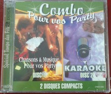 KARAOKE CD Combo Pour Vos Party Chansons  Musique Pour Vos Party NEW