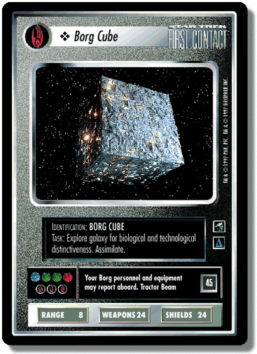 Borg Cube - First Contact - Star Trek CCG 1E - Imagen 1 de 6