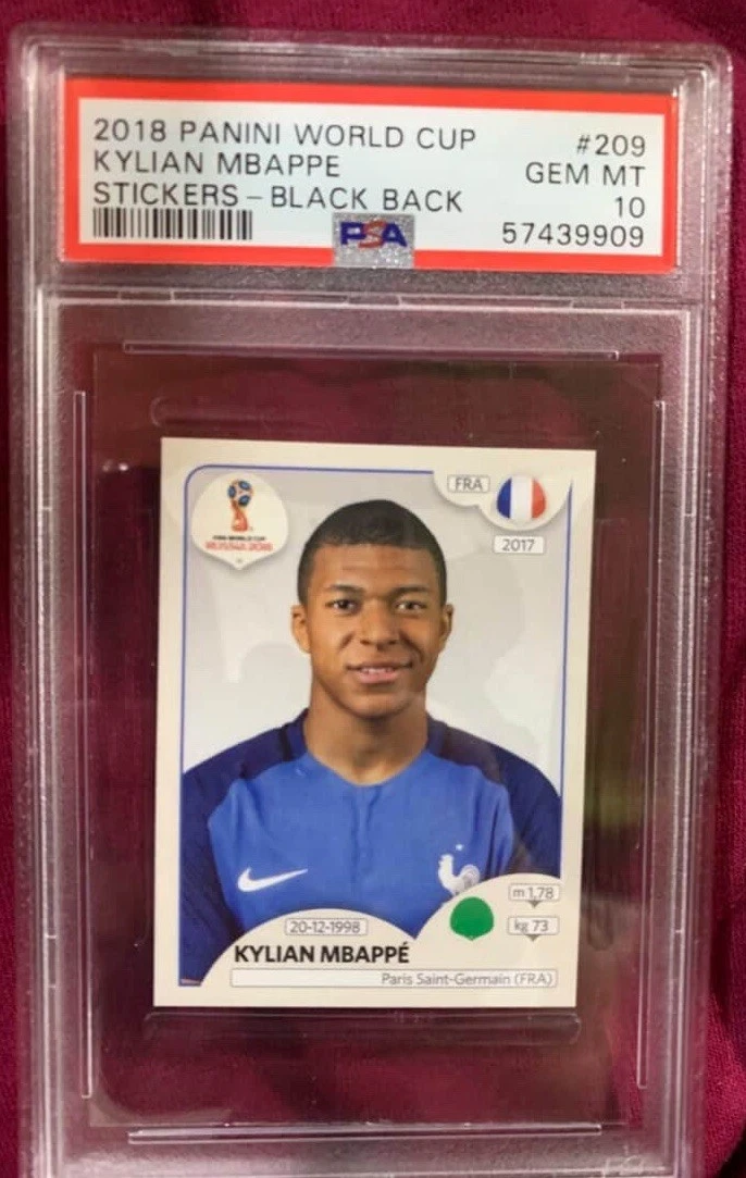 2018 Panini World Cup Football - Kylian Mbappé #197 - Pink