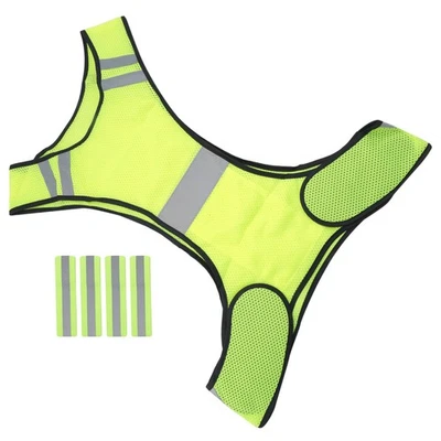 2X(Gilet RéFléChissant - Gilet de VéLo Haute Visibilité avec Attache RéGlab4851 - Photo 1/4