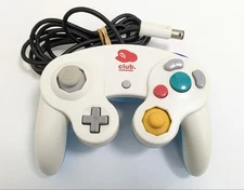 Nintendo GameCube Official Controller Club Nintendo White&Blue