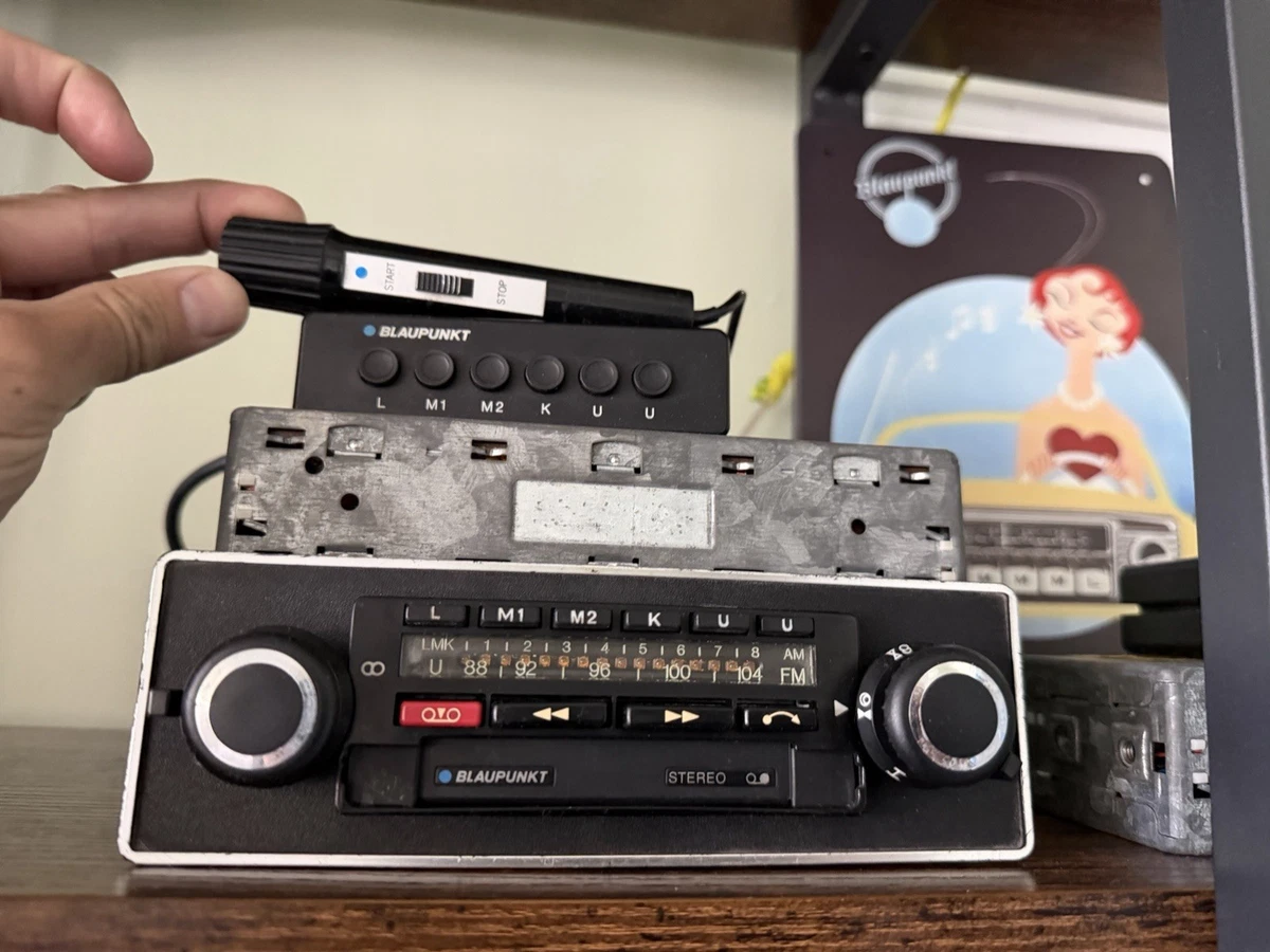 Blaupunkt винтажные радио и акустические системы для автомобилей и