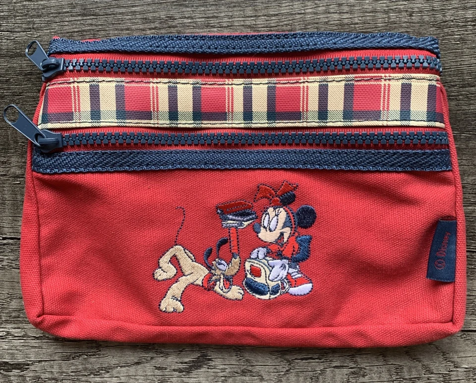 Disney Mini Mouse and Pluto School Supplies Pencil Pouch For Your Back Pack - Image 4 of 4
