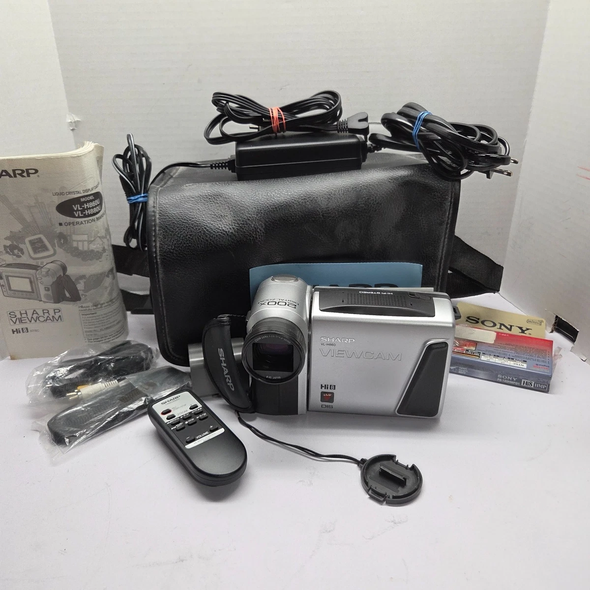 Sharp Viewcam Silver Hi8 Camcorders for sale | eBay
