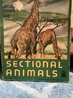Vtg Sectional Animals 5 Puzzle Jigsaw by Milton Bradley  Pieces Each — photo 3