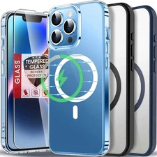 For iPhone 17 Pro Max 16 15 14 13 12 11 17 Air Case Phone Cover + Screen Glass