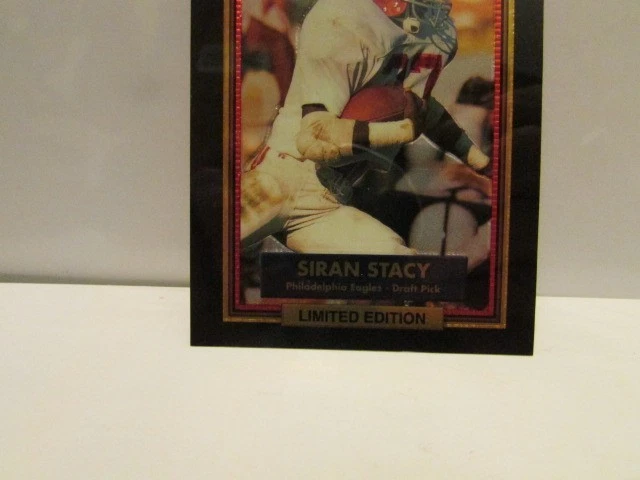 1992 Finest - #43 - Tommy Vardell - Cleveland Browns - Image 3 of 4