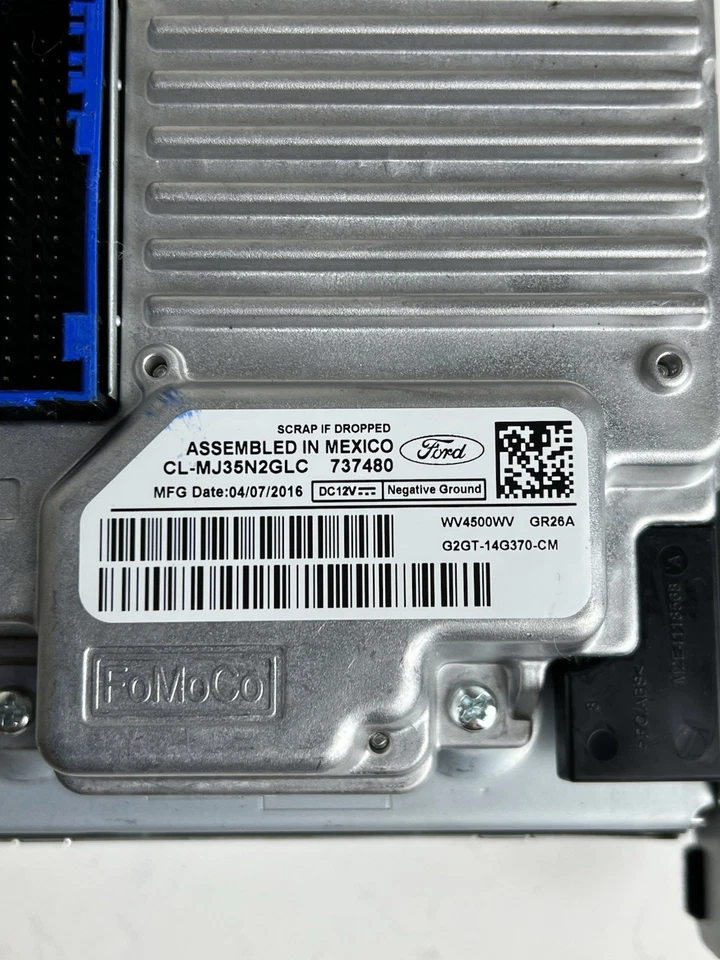 Ford Edge 2016 radio sincronización pantalla táctil módulo G2GT-14G370-CM OEM Foto 4 de 4