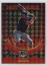 2022 Panini Mosaic Hot Sauce Green Mosaic Prizm Juan Soto #HS-2 13d7