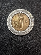 Mexico 1 Nuevo Peso | Anillo de la Aceptación | Acceptance Ring Coin 1995 LYM
