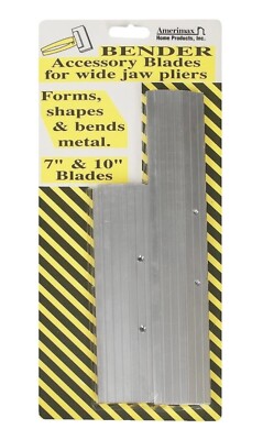  FREE SHIP OEM AMERIMAX Metal Bender Accessory Blades Wide Jaw Pliers 85030