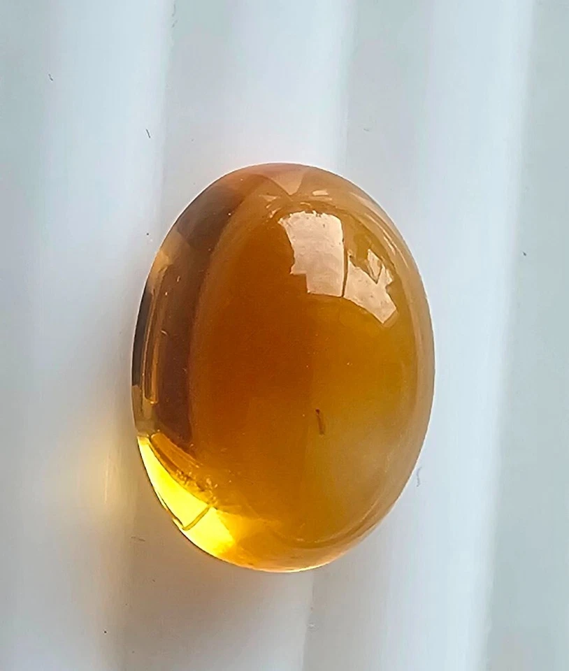 Natural African Citrine Cabochone cut Gemstone crystal AAAA Quality color online - Image 4 of 4