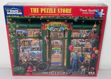 White Mountain The Puzzle Store Jigsaw Puzzle 1000 Pc Larger Pieces 24 x 30 New!