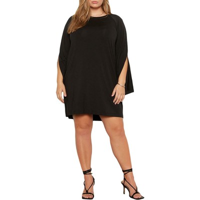 split sleeve dress plus size