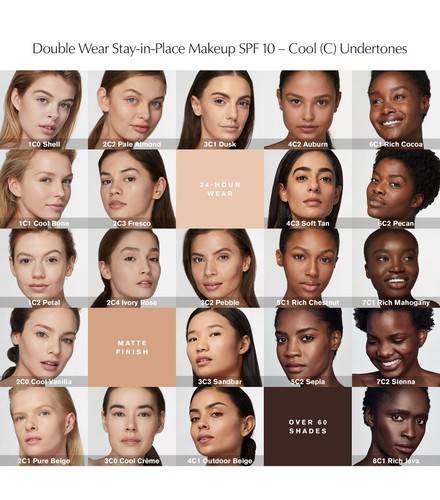 ESTEE LAUDER Double Wear Foundation SPF10 Stay In Place Makeup 30ml Brand *NEW* - Picture 8 of 72