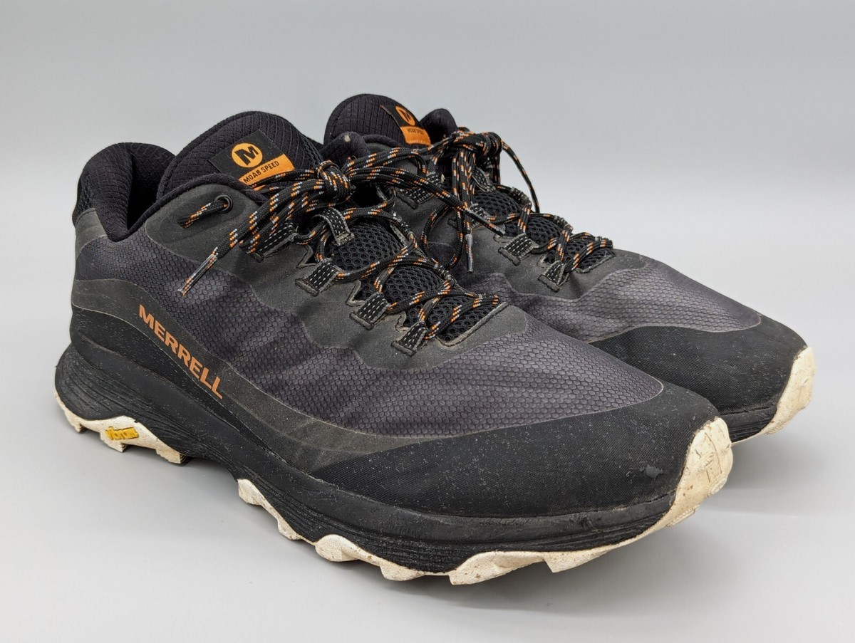 Merrell Mens Moab Speed Authentic Shoes J135399 Black Orange White Size 14 Merrell Mens Moab Speed Authentic Shoes J135399 Black Orange  main image 2